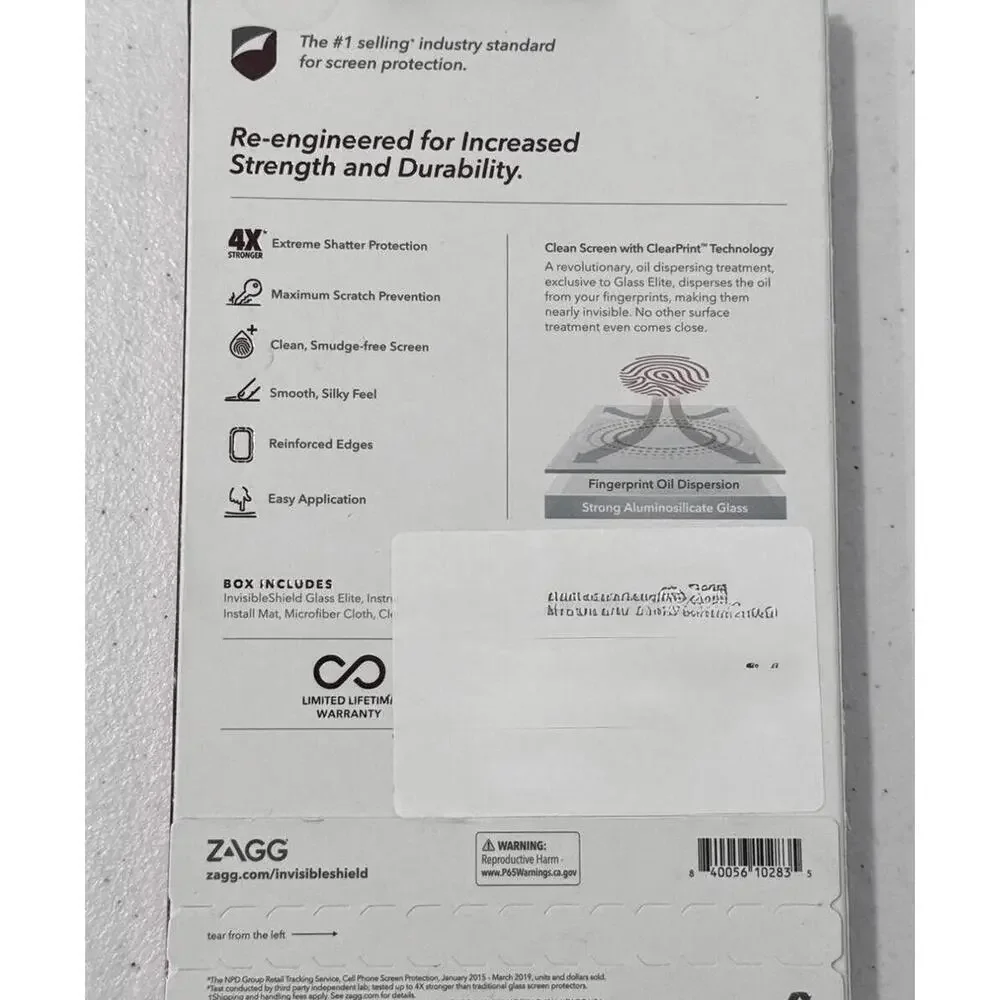 InvisibleShield Glass EScreen Protector For iPhone 11 proMax